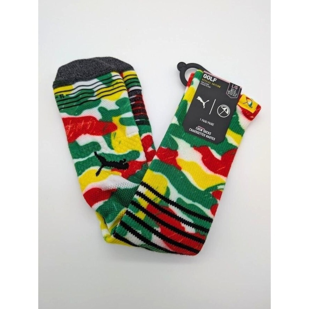 Puma X Arnold Palmer Crew Socks Men Size 9-13 Golf Outdoor Athletic Gorpcore NEW